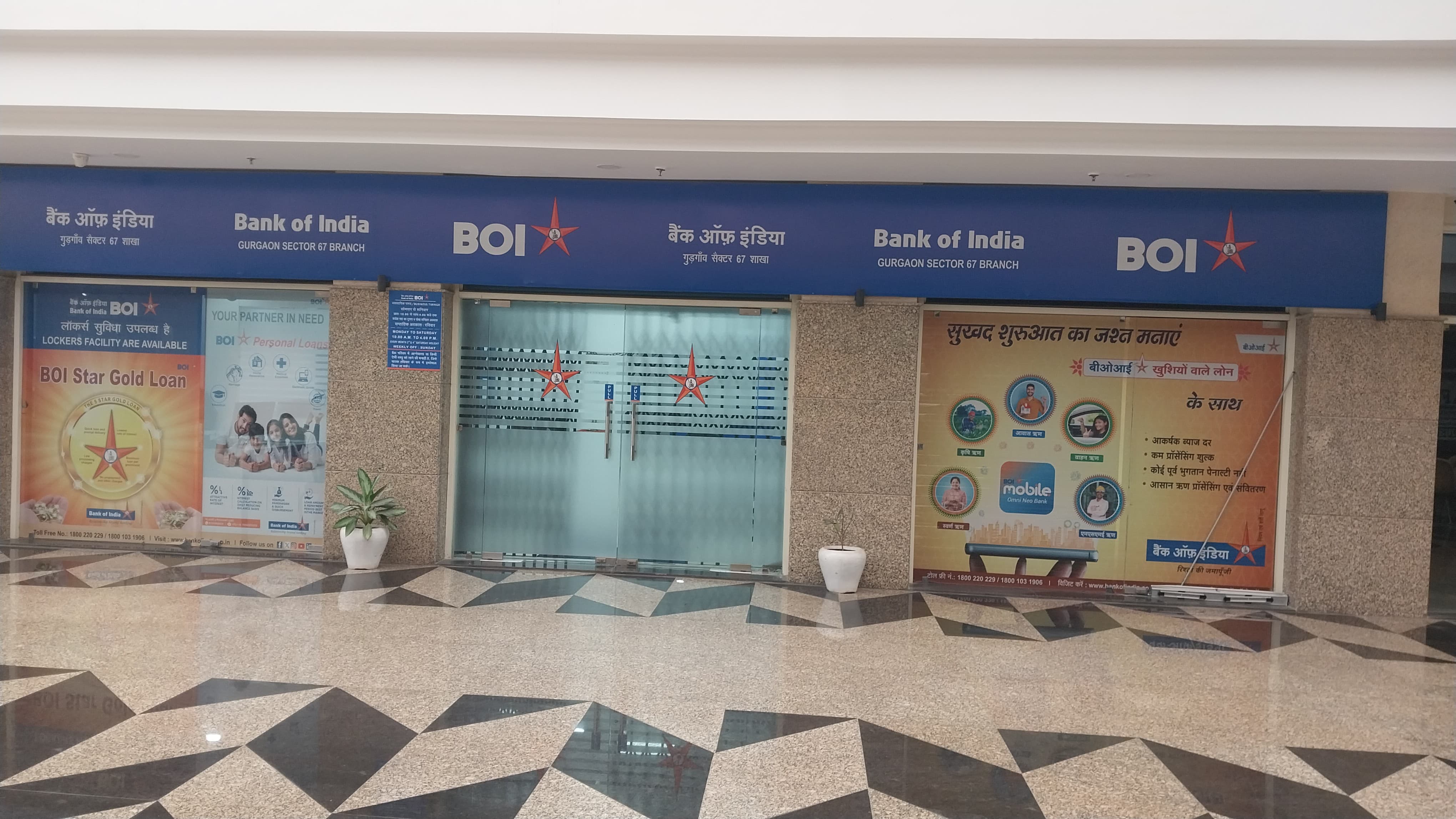 BANK OF INDIA